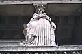 Caryatid, north elevation