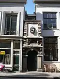 Doorway of St. Barbara gasthuis on the Janstraat.