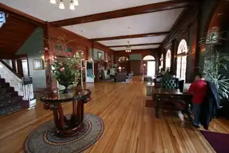 Lobby looking east