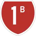 State Highway 1B marker