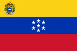 State flag (1863–1905)