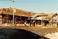 The station forecourt in 1985