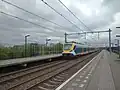 Sprinter train at the station.