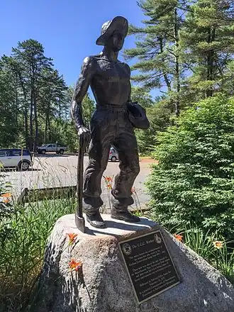 C.C.C. statue
