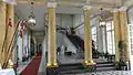 Lower part of entrance hall