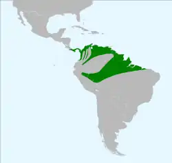 Map of range