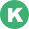 The symbol for the Karasuma Line of the Kyoto Municipal Subway.