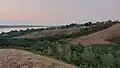 View of Sunset Ridge Campground from across a coulee