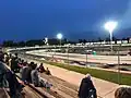 Front straight and grandstands.