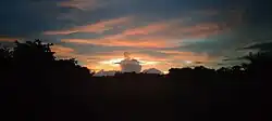 Sunset view in Barangay Labben