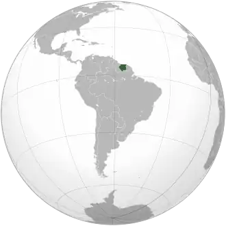 Suriname in 1954