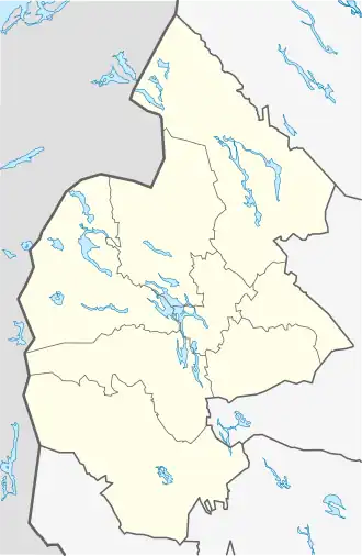 Hoting,Sweden is located in Jämtland