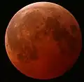 Mid-eclipse, Minneapolis, 7:18 UTC