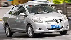 Facelifted Vios