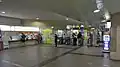 The ticket barriers in August 2016