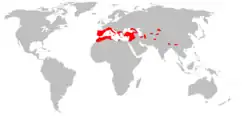 Map of range