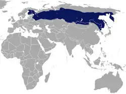 Map of range