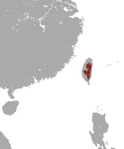 Map of range