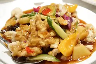 Tangsuyuk, a Korean variant