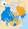 2003 results map