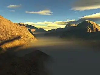 Image 30Terragen scene at Scenery generator, by Fir0002 (from Wikipedia:Featured pictures/Artwork/Others)