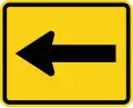 Straight arrow