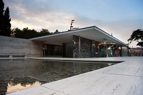 German Pavilion, Barcelona, Mies van der Rohe