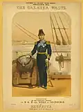 Prince Alfred on the Galatea