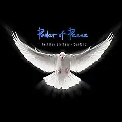 A computer graphic of a dove flying
