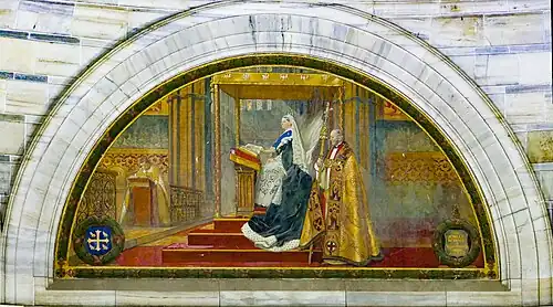2. 1887 Golden Jubilee Service at Westminster Abbey