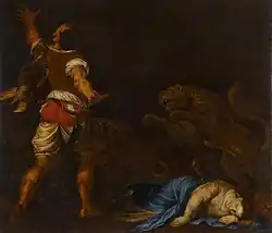 The Martyrdom of Saint Euphemia, oil on canvas, priv. col.