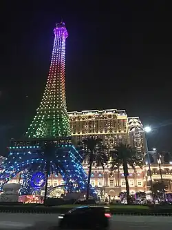 The Parisian Macao at night