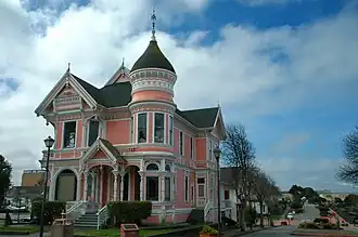 Milton Carson Home: a wedding gift for the son of the early Lumber Baron, William Carson, who built the Carson Mansion, 1889
