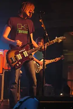 The Von Bondies in Stockholm, Sweden in 2004.