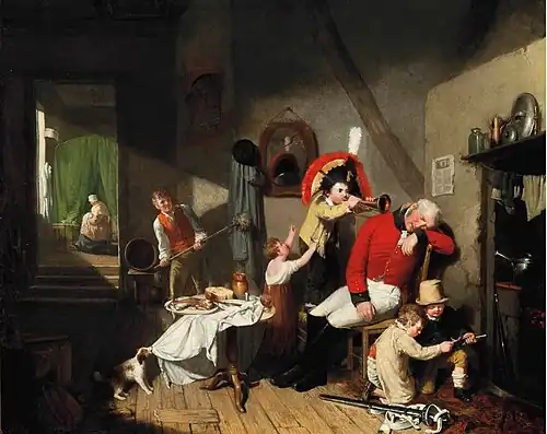 The Weary Trumpeter by William Collins