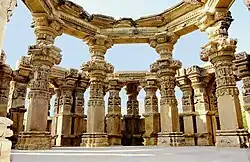 Vishnu temple mandapa