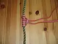 A variation of the Prusik knot with additional friction.