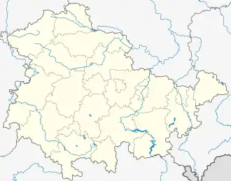 Neunheilingen is located in Thuringia