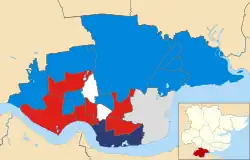 2008 results map