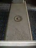Detail of a woman's tomb