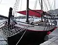 "Roditelj" docked in Gruž port, Dubrovnik