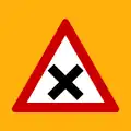 Κ-26 Intersection with priority to the right