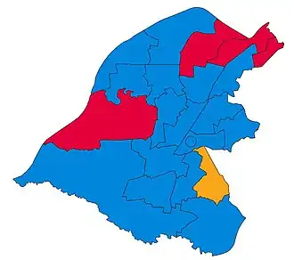 1992 results map