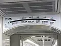 Train location display