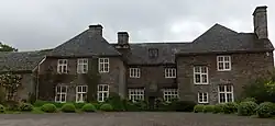 a rubble sandstone house