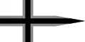 Tricolor Swallowtail Nordic / Scandinavian cross