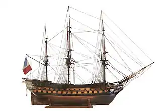 A model of the Triomphant