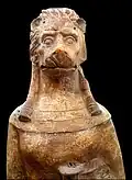 Leontocephalous goddess.