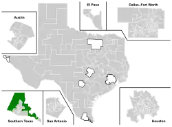 Map of the district