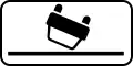 Other danger: rollover area
